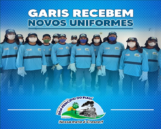 Prefeitura entrega novos uniformes aos profissionais da limpeza pública