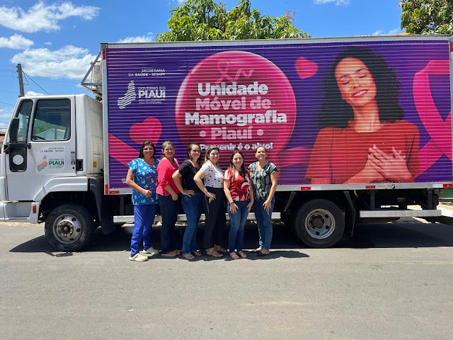 Carreta da saúde atende 235 mulheres com exames de mamografia no município